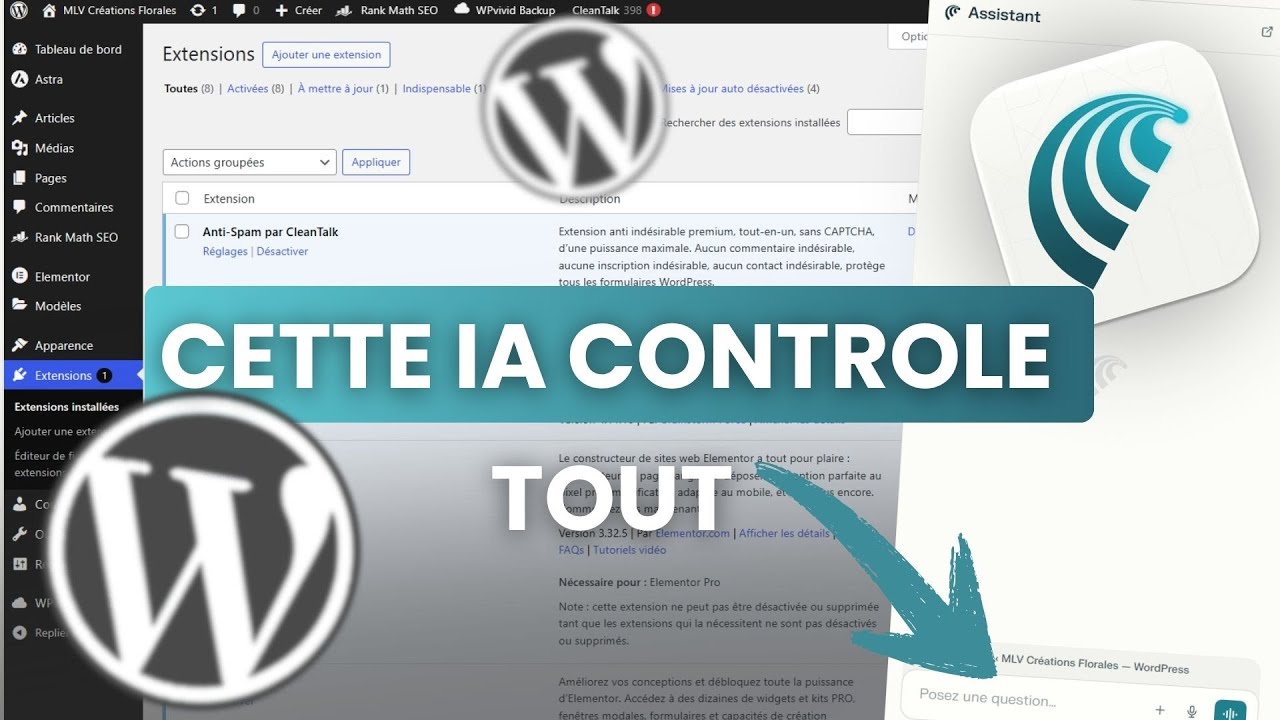 Comet le navigateur IA pour WordPress