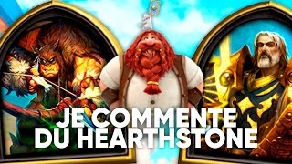 JE COMMENTE UNE GAME DE HEARTHSTONE - LOT ESPORT