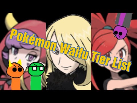 Three Amigos Tier List Series: Pokémon Waifu Tier List