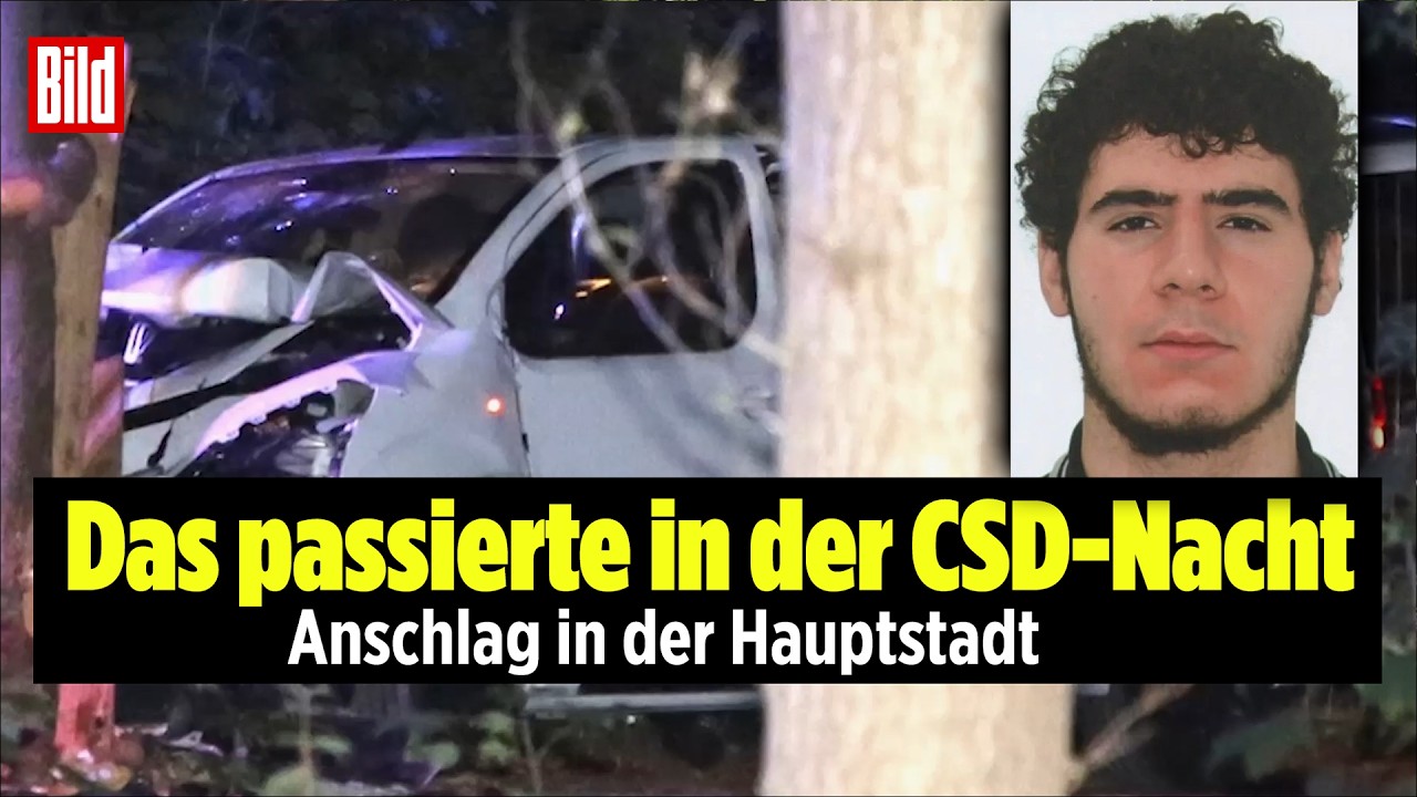 BERLIN: Terror-Anschlag auf CSD! Das Protokoll der Horror-Nacht | BILD unterwegs