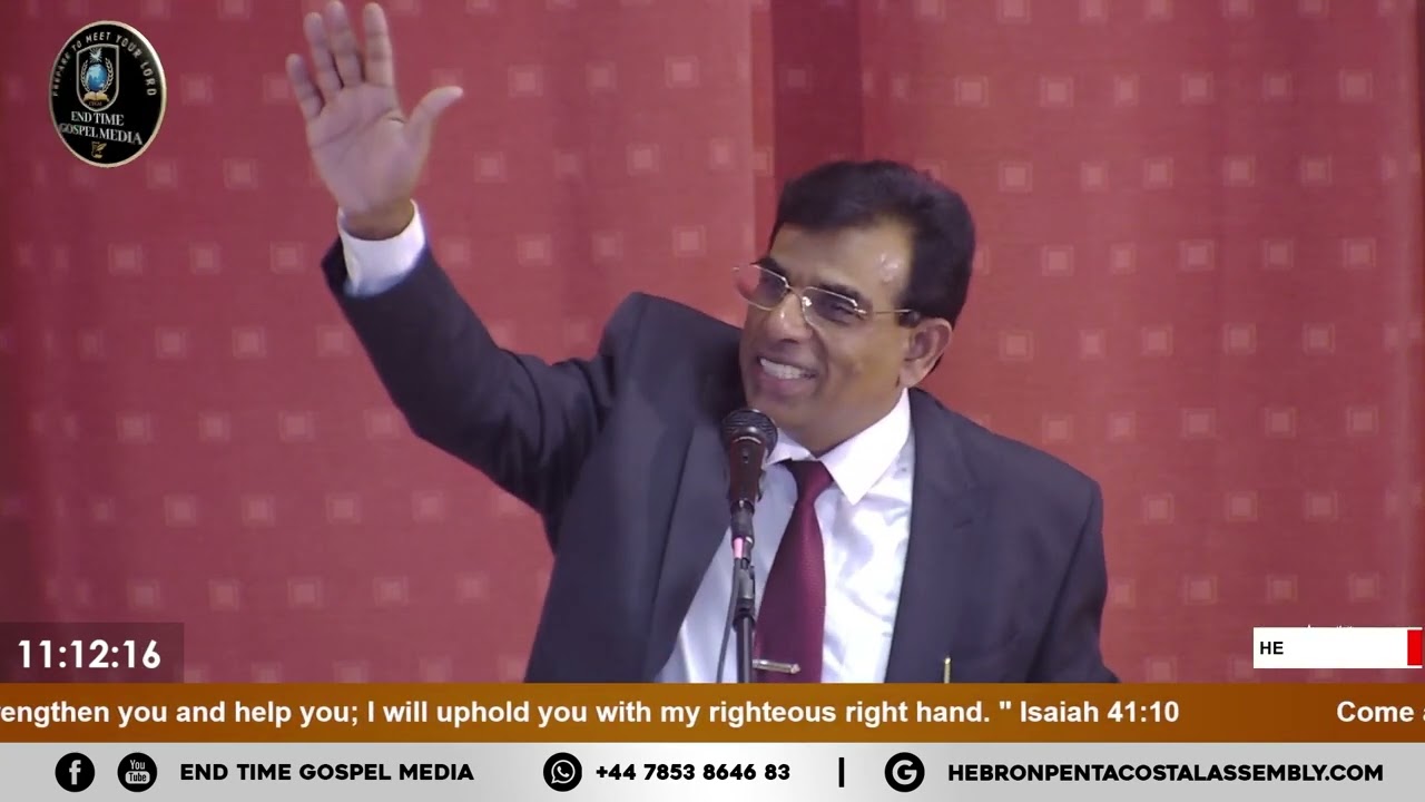 "FAITH RELEASES GOD’S POWER" | Pr. James Chacko | Sunday LIVE | Hebron Pentecostal Assembly, UK.