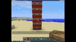 preview picture of video 'Minecraft 20 saniyelik tnt patlaması :)'