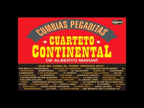 Cuarteto Continental de Alberto Maraví - Cumbias Pegaditas Vol. 1 Lado A (Infopesa)