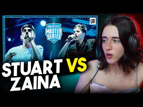 STUART rapea sobre CANSERBERO ❤️ STUART vs ZAINA - FMS ARG 💥 Hago un KAME HAME HA 💥