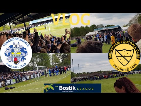 Tonbridge through to Superfinal! SCENES! Tonbridge Angels Vs Merstham Vlog!