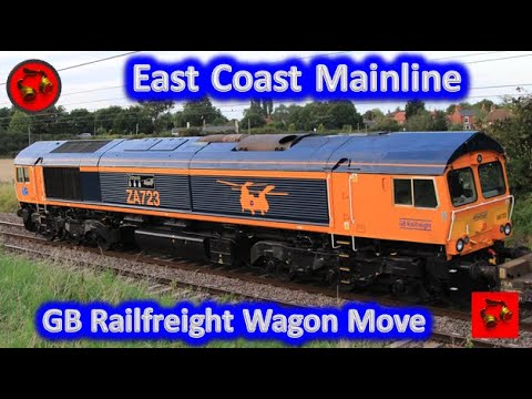 Sutton On Trent (GBRf Wagon Move)