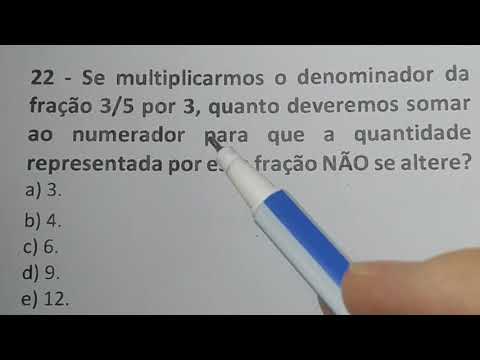 1 QUESTÃO DE MATEMÁTICA DE CONCURSO PÚBLICO RESOLVIDA caiu no concurso da Ufpr (Questão 22)