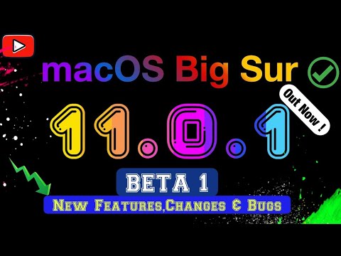 macOS Big Sur 11.0.1 beta is Out Now! - What's New?