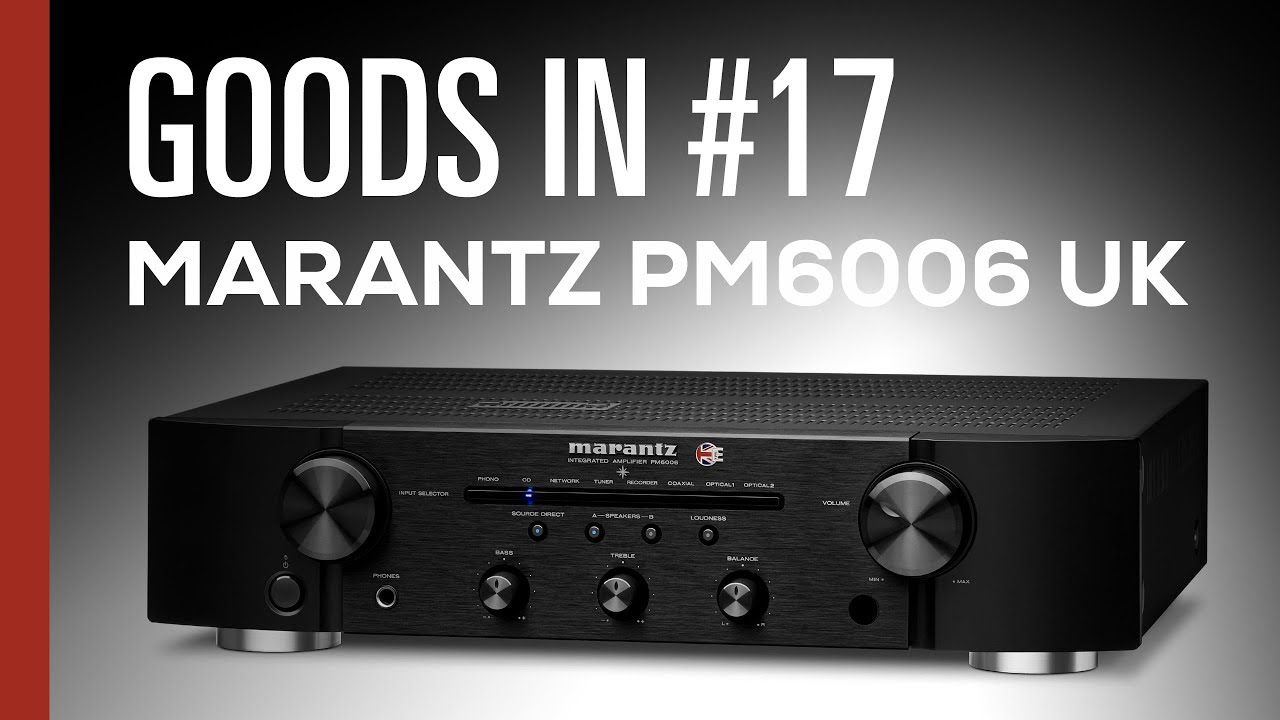 video Amply nghe nhạc Marantz PM6006 chính hãng 0