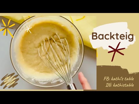 Bier Backteig / einfacher Bierteig / Gemüse frittieren / gelingt zuverlässig / beer batter