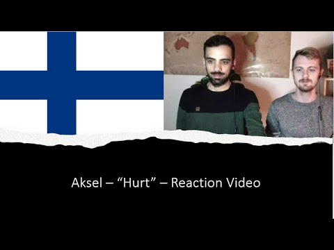 AKSEL - HURT - REACTION - EUROVISION FINLAND  🇫🇮 2021 - UMK PRESELECTION