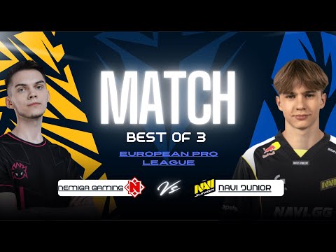Nemiga Gaming vs NAVI Junior BO3 | European Pro League Season 31