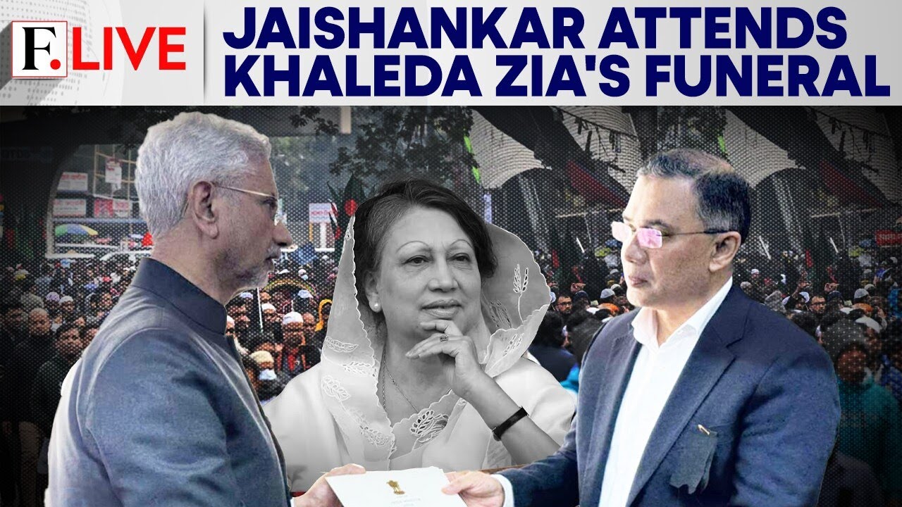 India Joins Bangladesh to Mourn Khaleda Zia, Jaishankar Meets Tarique Rahman | Firstpost Live