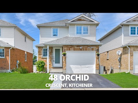 Fantastic Family Home - 48 Orchid Crescent - Kitchener Real Estate Video