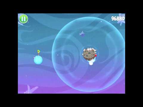 Angry Birds Space Fry Me to the Moon 3-9 Walkthrough 3-Star