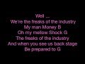 Digital Underground - Freaks Of The Industry - Lyrics - SANFRANCHINO