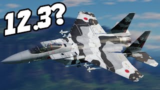 Why is the F-15 STILL 12.3?