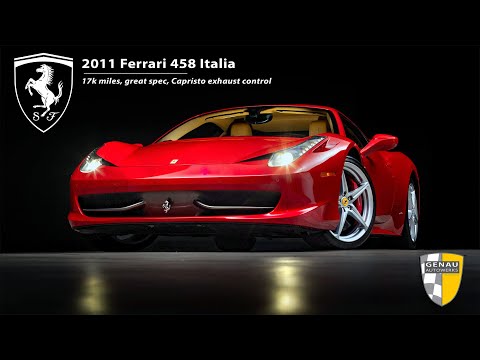 Ravishing Red, the 2011 Ferrari 458 Italia