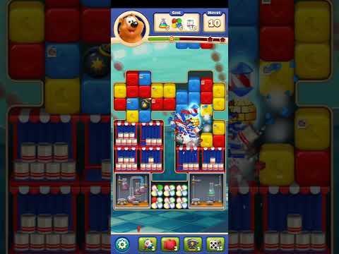 Toon Blast Level 7980 Hard Level No Bosters