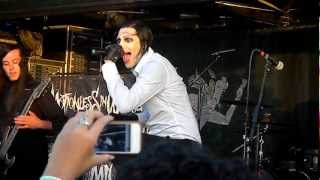 Motionless in white- if it&#39;s dead we&#39;ll kill it NEW SONG (live at warped tour 2012, Pomona Ca)