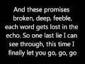 Lost in the Echo - Linkin Park (lyrics)
