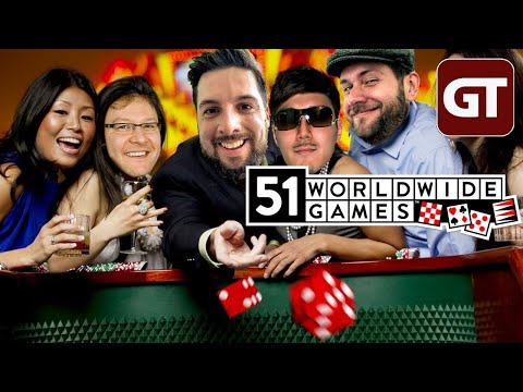 KLASSISCHE SPIELE - mit klasse Typen: 51 Worldwide Games (Werbung): GT LIVE