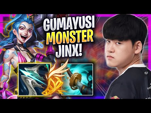 GUMAYUSI IS A MONSTER WITH JINX! - T1 Gumayusi Plays Jinx ADC vs Ezreal! | Season 2023