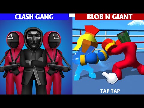 Clash Gang vs Blob N Giant Game All Level New Update - Review Game IOS Android