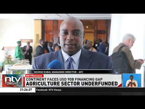 Africa still faces a staggering USD90 billion annual agricultural financing gap