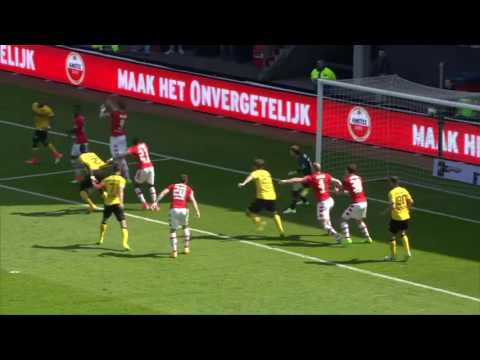 AZ - Roda JC Kerkrade 9 april 2017 [samenvatting 1 minuut]