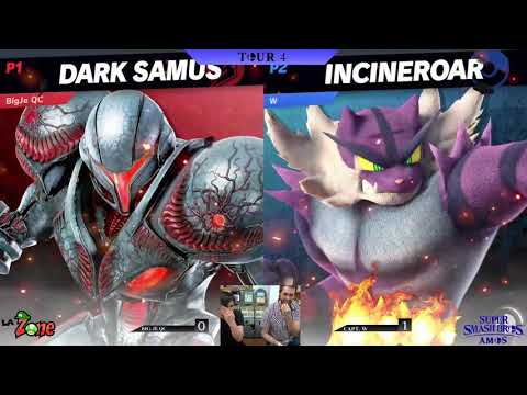 SSBA Ultimate #7 - BigJeQC(Samus) vs Capt. W (Incineroar) - Tour 4