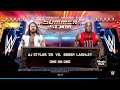 WWE 2K25 FULL MATCH AJ Styles Vs Bobby Lashley A Clash Of Titans