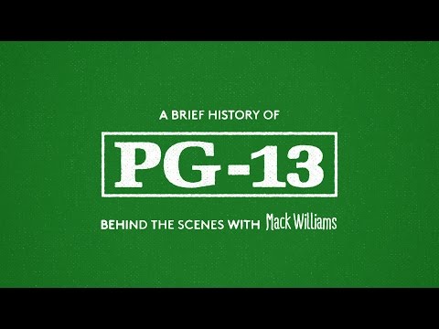 A Brief History of PG-13: Behind the Scenes