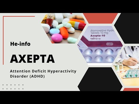 Axepta-25 Tablet (ATOMOXETINE HYDROCHLORIDE)