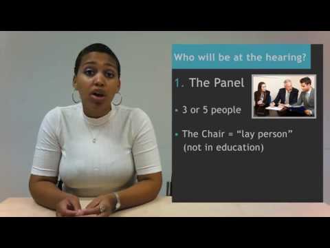 The Independent Review Panel Hearing | Understanding School Exclusions: UCL CAJ Video