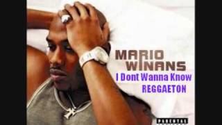 Mario Winans I Don&#39;t Wanna Know Remix Reggaeton