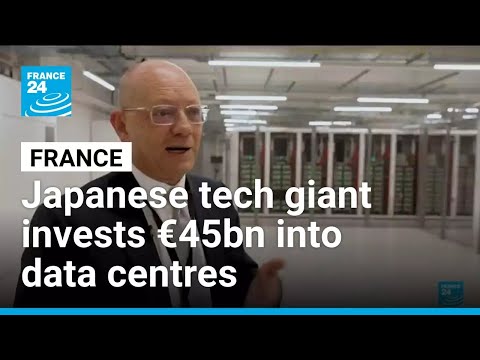 Japanese tech giant pledges massive investment for French data centres