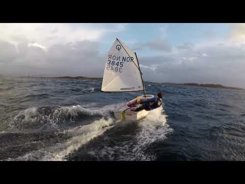 Extreme Optimist Sailing in Stavanger