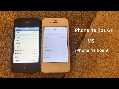 iPhone 4s (ios 6) vs iPhone 4s (ios 9)