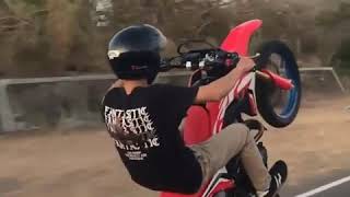 Download lagu Story wa super moto crf 150L whelle mp3