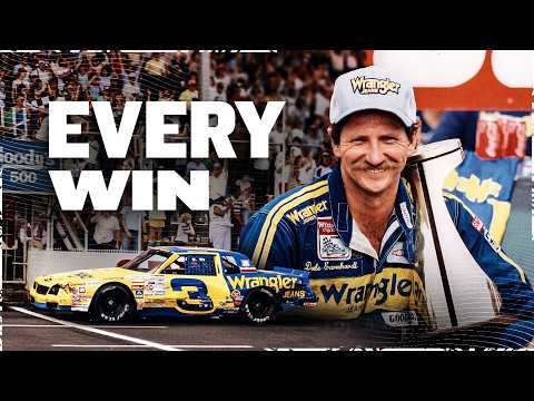 EVERY SINGLE Dale Earnhardt Win in One Video | NASCAR