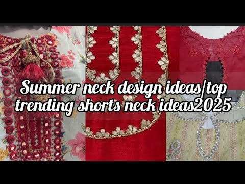 Summer Kurti Neck Designs 2025 | Make Your Outfit Look Expensive /dres design ideas 