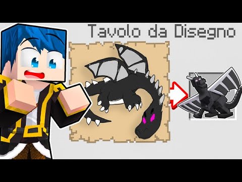 DISEGNA L'OGGETTO SU MINECRAFT PER OTTENERLO!
