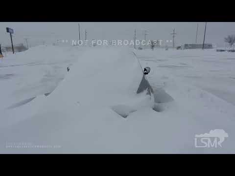01-17-2022 Erie, PA - Heavy Snow and Strong Winds Cause White-Out Conditions Across Erie, PA