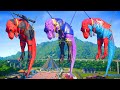 All Dinosaurs Fighting TRex IRex Green Dinosaur Indominus Rex Color Pack Jurassic World Evolution