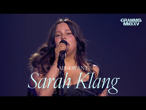 Sarah Klang - All I want (Live Grammis 2025)