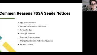 Lunch & Learn - Understanding FSSA Notices Affecting Your Medicaid and CHIP Coverage