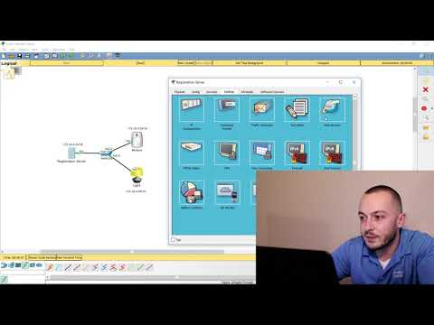 Setting up IOT in Cisco Packet Tracer - Registration Server