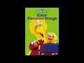 Sesame Street Kids Favorite Songs 1997 VHS With Extra Trailer