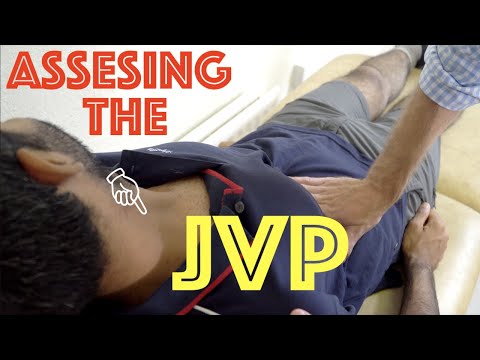 Examination of the Jugular Venous Pressure (JVP) - Clinical Examination Skills - Dr James Gill